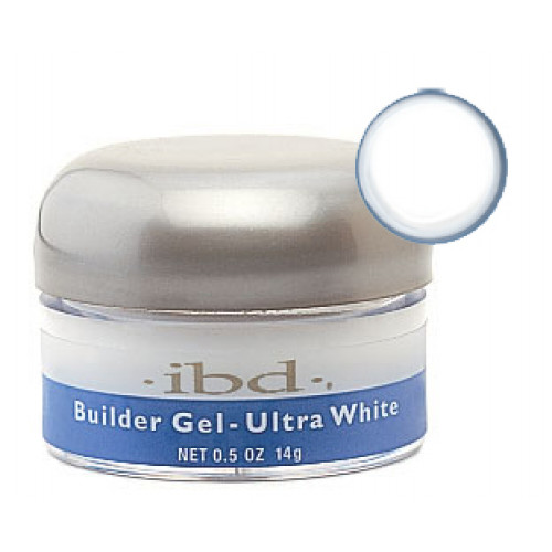 IBD, ультра-белый конструирующий гель UV Builder Gel, Ultra White, 14 г