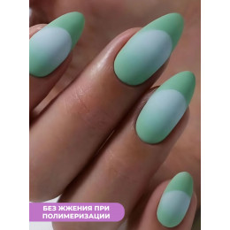 AEROPUFFING, Матовый топ без липкого слоя No-Cleanse Matte LED Top Coat, 8 мл