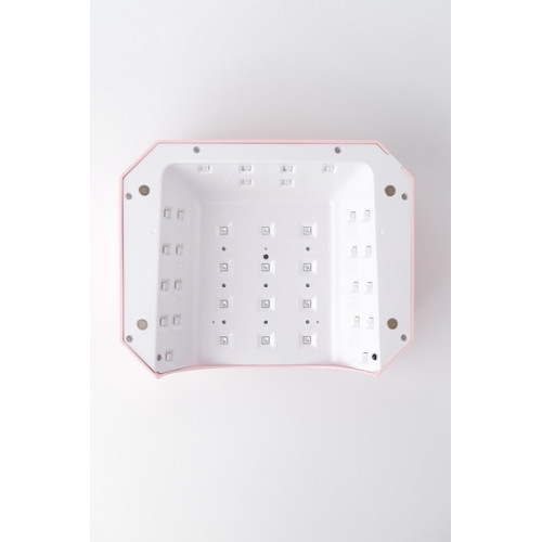 Aeropuffing, гибридный UV/LED аппарат для сушки ногтей "V5 Salon Nail Lamp", 54Вт (Розовая)