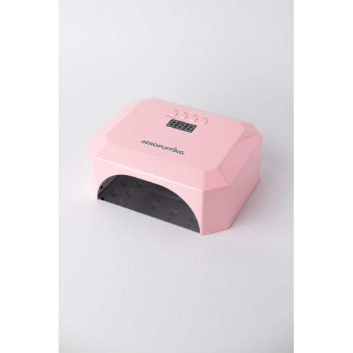 Aeropuffing, гибридный UV/LED аппарат для сушки ногтей "V5 Salon Nail Lamp", 54Вт (Розовая)