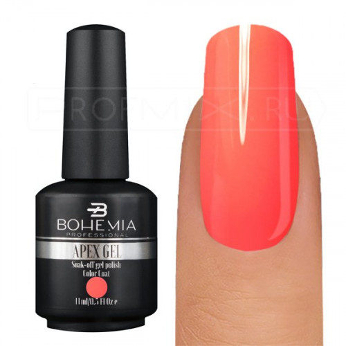 BHM, Apex Gel, цвет 013 Pale Coral, 11 мл. - гель лак