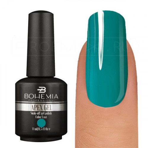 BHM, Apex Gel, цвет 034 Frosty Blue, 11 мл. - гель лак
