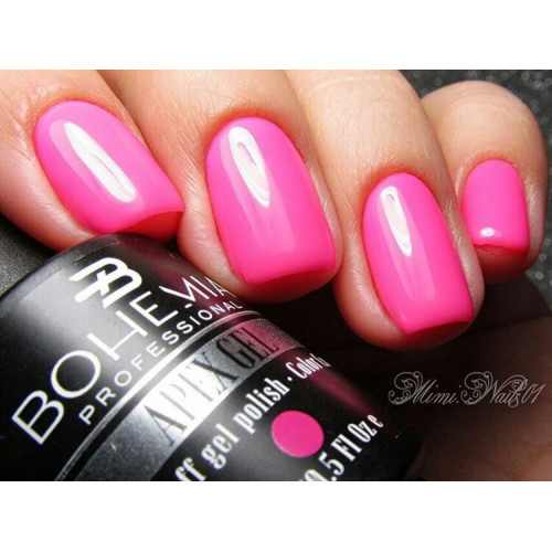 BHM, Apex Gel, цвет 015 Ultra Fuchsia, 11 мл. - гель лак