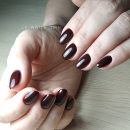 BHM Professional, гель-лак №025, Vintage Bordeaux, 7 мл