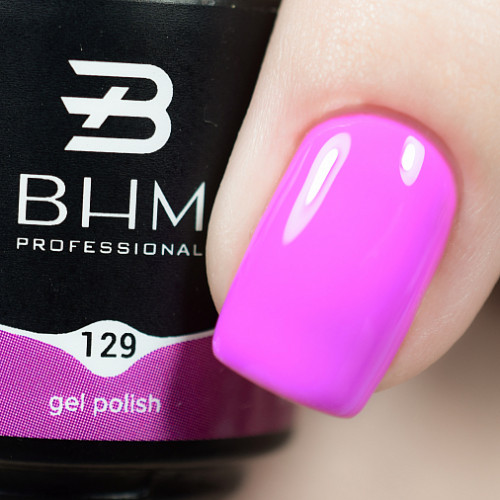 BHM Professional, гель-лак №129, 7 мл