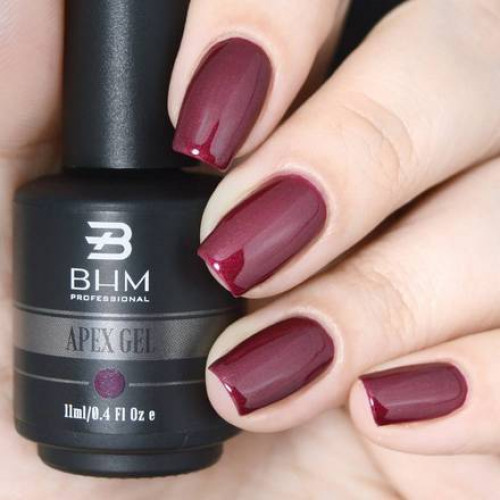 BHM Professional, Гель-лак APEX GEL №004, Cherry Jam, 11 мл