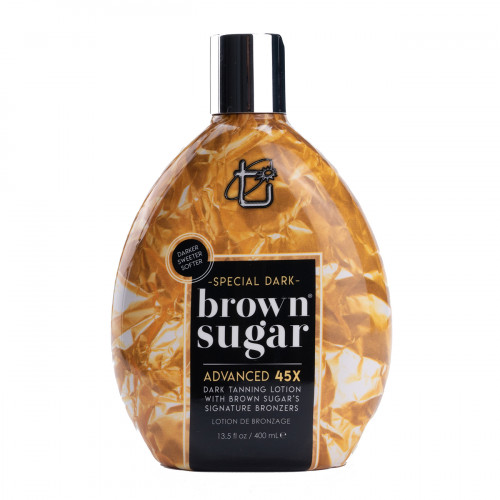 Brown Sugar, Увлажняющий лосьон для загара в солярии с бронзаторами мгновенного действия Special Dark Brown Sugar (45Х), 400 мл