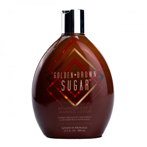 Brown Sugar, Увлажняющий лосьон для загара в солярии с бронзаторами мгновенного действия Golden Brown Sugar, 400 мл