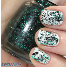 81237 China Glaze, Graffiti Glitter, 14 мл. - лак для ногтей
