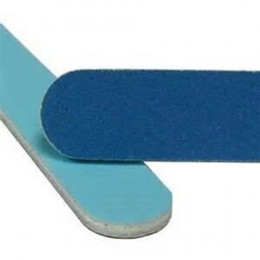 Boomerang Blue File, 120/240 грит – пилка бумеранг сине-голубой, для натуральных ногтей