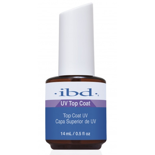 IBD, быстросохнущее верхнее покрытие для лака, UV Top Coat, 14 мл.