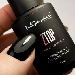 In'Garden, Глянцевый топ без липкого слоя ZTop, 11 мл