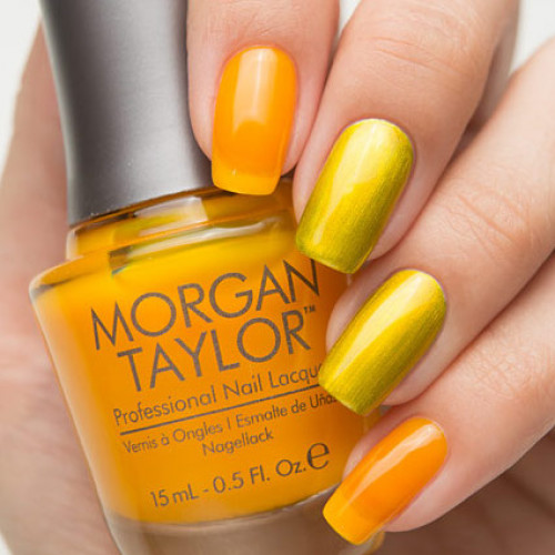 Morgan Taylor, лак для ногтей Sunset Yellow Applique, 15 мл