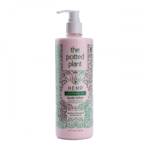 The Potted Plant, Ультраувлажняющий лосьон для ежедневного ухода за кожей Watermelon Body Lotion, 500 мл