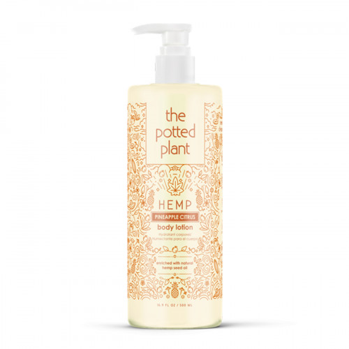 The Potted Plant, Энзимный лосьон для ежедневного ухода за кожей Pineapple Citrus Body Lotion, 500 мл